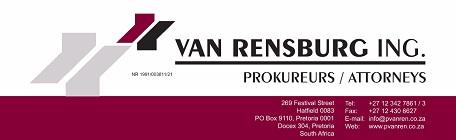 PJJ Van Rensburg Inc (Pretoria)