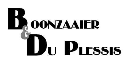 Boonzaaier & Du Plessis Inc