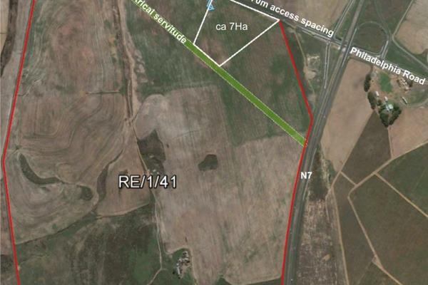 432,7360 HECTARES OF LAND FOR SALE AT R50 /m2 
SPREAD OVER TWO PORTIONS OF LAND ON ...