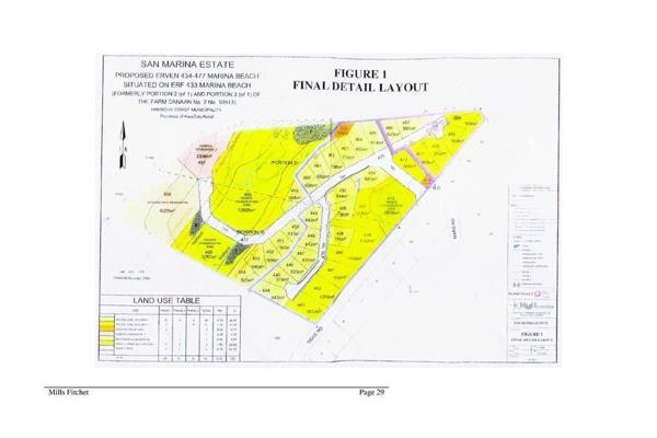 This land of 6.5ha is situated on a ridge and has sea views on the front section. It is in a good residential area of Marina Beach. The ...