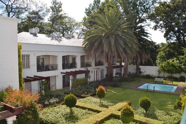 This furnished sunny apartment is yours to buy in the exclusive suburb of Saxonwold. The ...