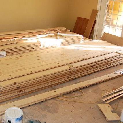 Diy You Can Install Pine Wood Flooring In 4 Easy Steps