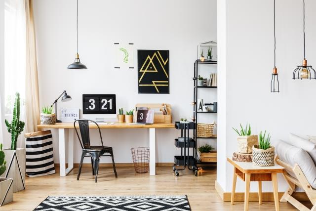 Where is the best placement for your home office desk?