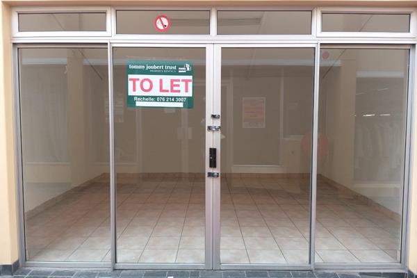 Retail or office space to let in George Walk, Unit 21, 23m2, R60/m2, excluding municipal costs and VAT. Total rental amount R3 314.00 ...