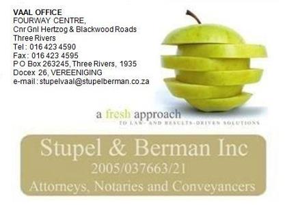 Stupel & Berman Inc - Vereeniging