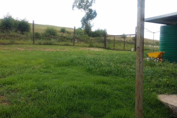 Borehole with water tank and two pumps. Eskom power.
Nb. There is a very old house on the property.
The house has no plans and the ...