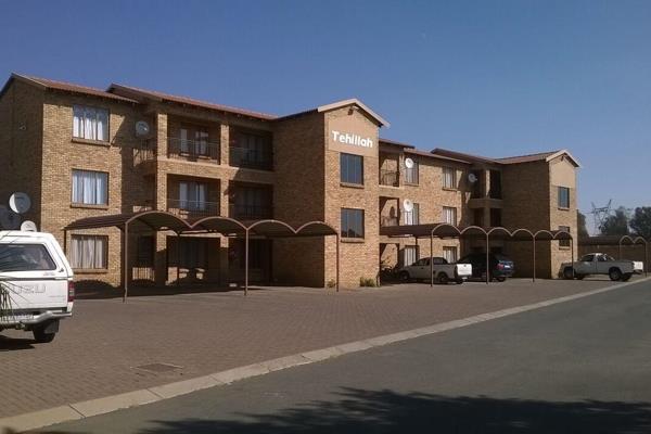 Spacious 2 bedroom flat to rent in Randfontein at Tehillah, 1937 Main Reef Road. This ...