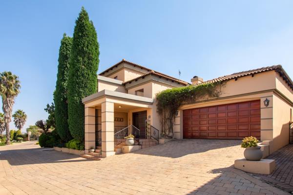 Nestled on the foothills of the Suikerbos Nature Reserve, this Tuscan inspired double ...