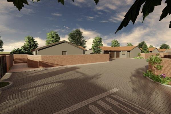 This townhouse is already 90% completed and it offers 2 bedrooms, 1 bathrooms, single garage with in door built in braai and carport. ...