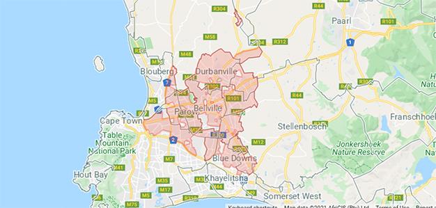 Map Of Northern Suburbs Cape Town's Northern Suburbs And Western Seaboard Seeing High Demand -  Market News, News