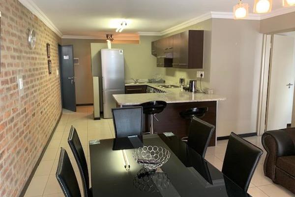 Fully furnished and fitted spacious one bedroom apartment in secure upmarket complex. 24 Hour security, one full bathroom, open plan ...