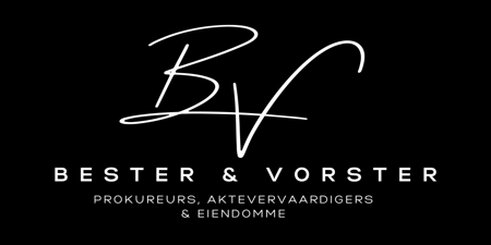 Property for sale by Bester & Vorster Ing