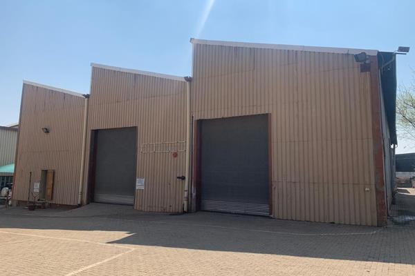 Spacious, well maintained industrial property measuring 1,101sqm available immediately ...