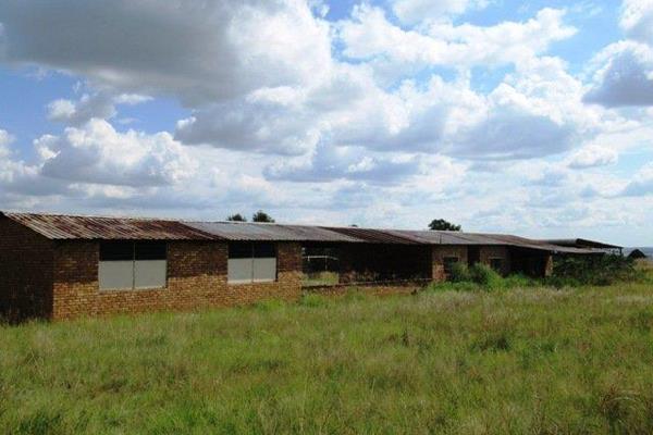 8.5ha with a 3-bedroom house and outbuildings for sale, selling for only R3 200 000.00 plus VAT. The property is registered for VAT ...