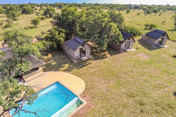 Exclusive nature retreat with stunning views inside dinokeng big five reserve! 
Escape ...