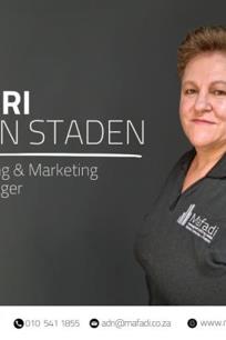 Agent profile for Adri Van Staden