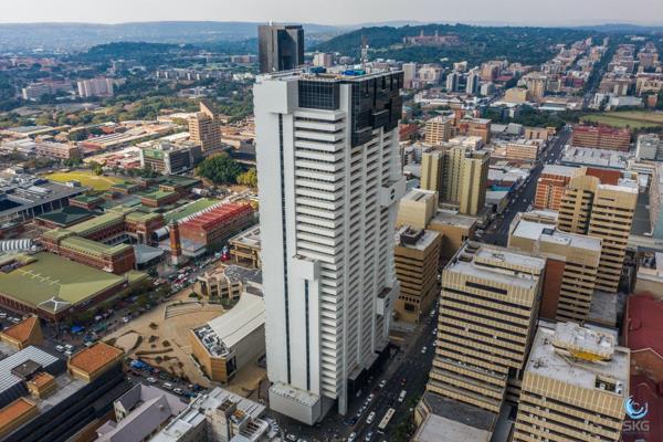 The beautiful ABSA Towers skyscraper is perfectly situated in a central location within ...