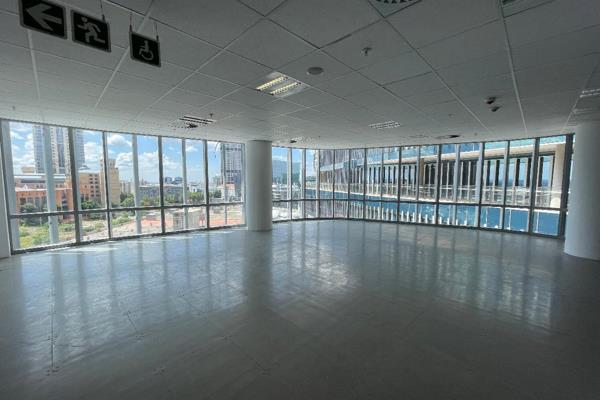 This 337 sqm office space is located on the sixth floor of 102 Rivonia in Sandton ...