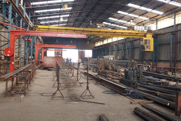 A Factory for general/heavy engineering with 3 fabrication bays, offers the ...