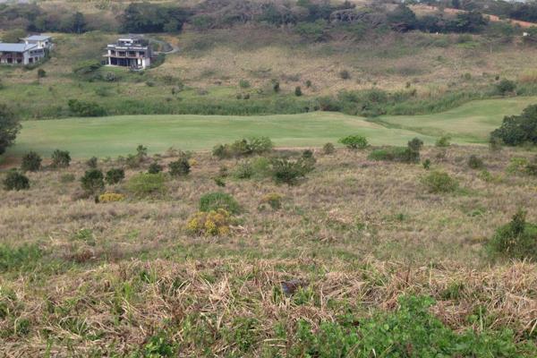 This South facing elevated site overlooks the 12th Fairway.

A prime piece of land ...