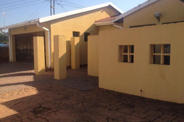 This House offers 4 Bedrooms, 2 Bathrooms, 3 Living Areas,  Double Garage, Study Room ,Pantry 
Its Located near Mabopane Sun Plaza ...