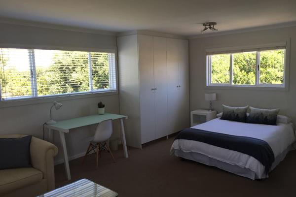 The fully furnished flatlet studio on our property in Constantia (the Vines) is ...