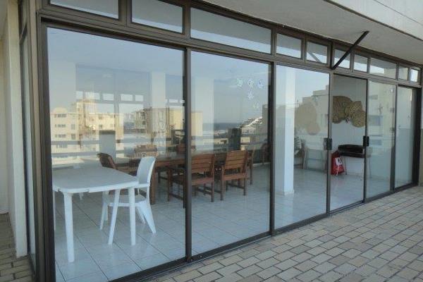 Excellent sea view from the balcony of this spacious apartment.  The enclosed balcony serves to enjoy outdoor dining.  Inside living ...