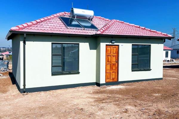 Hurry....This beautifull two bedroom house is available for occupation after bond ...