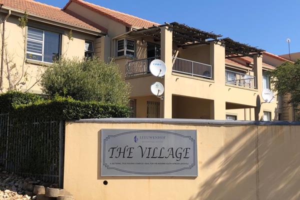 Excellent location!

2-bed - bath unit first floor property available for sale in The Village at Leeuwenhof a 24-hour security ...