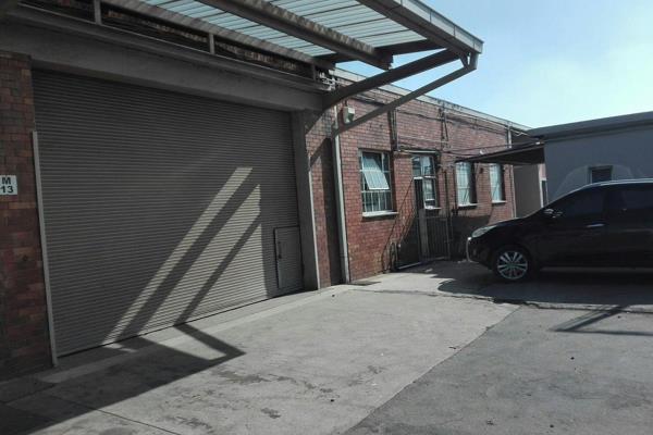 Warehouse / Factory area of 507 square meters,with an Office Component.

Great access to ...