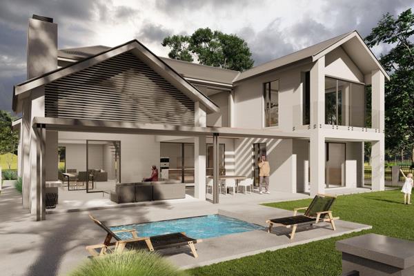 Exclusive mandate. PLOT and PLAN package!
Situated in the The Acres, at Pearl Valley. Modern double storey architect designed home on a ...