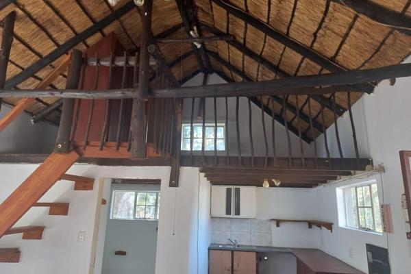 This 1 Bedroom Thatch Cottage (Unit 3) is situated on a 1,4121 ha smallholding in Mnandi. It has a cosy open plan area with kitchen and ...