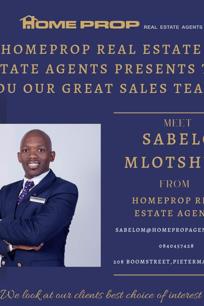 Agent profile for Sabelo Mlotshwa