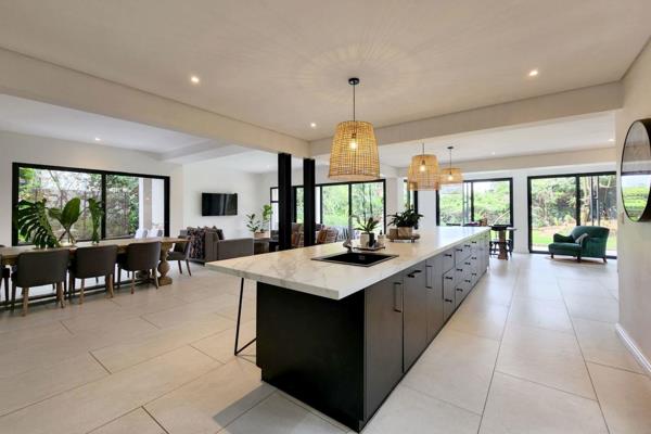 This five-bedroom dream home in the heart of Zimbali is the epitome of modern luxury living, perfect for a family seeking comfort ...