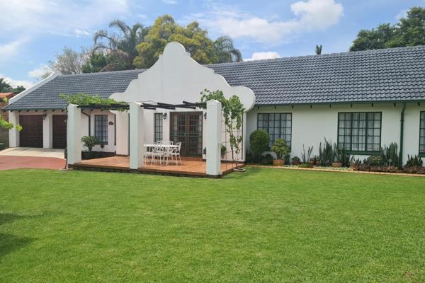 Now is your time to grab the opportunity to live in a real Cape Dutch Style home.  This ...