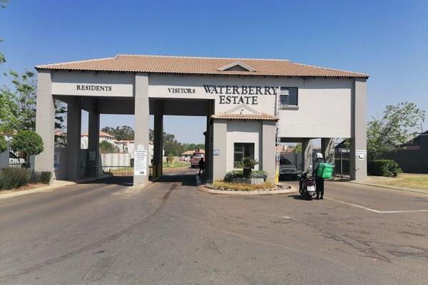 Welcome to Waterberry Estate in Van Der Hoff Park this area is secure,  no access to strangers the security gate is controlled for ...