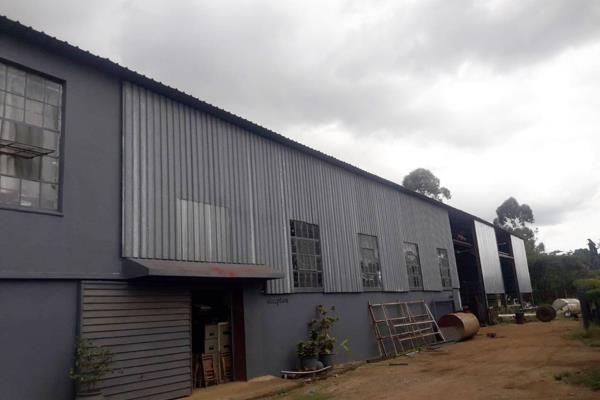 Very strong Industrial Building for sale.
Steel construction with strong beams and a ...