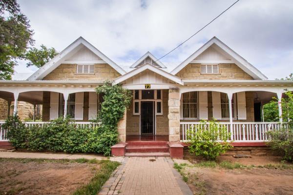 Since 1913, this large house has been used as the Oudtshoorn Methodist Parsonage and is now on the
the market as a beautiful family ...