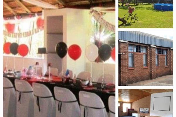 Mini town children&#39;s venue with venue hall. 

Multifunctional  COMMERCIAL property with Church or Venue hall, pre-school and ...