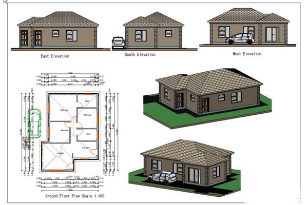 This new development will be the place you call home next.
The 2 bedroom properties will come in different size ie 45sqm (R748 000) ...