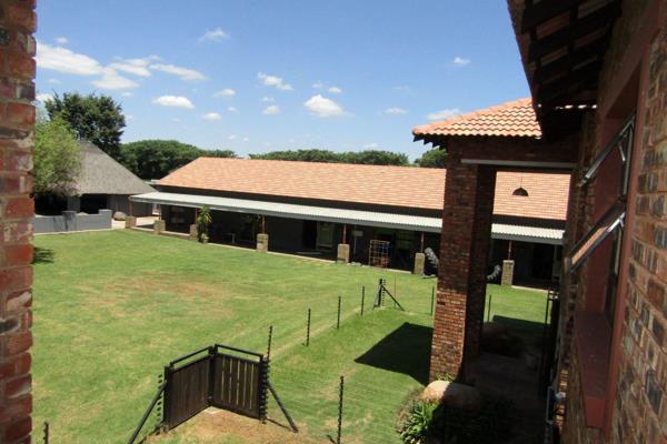 Live on a farm in the City. One has to view this property to fully understand what it offers. Situated 1 km from Brits Town in a quiet ...