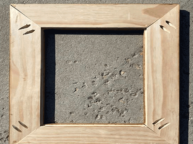 Create beautiful wooden picture frames with this simple 5-step