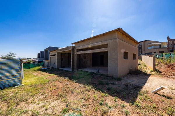 Situated in the prime and prestigious Eye Of Africa Signature Golf &amp; Residential Estate, is this half-built home boasting a ...