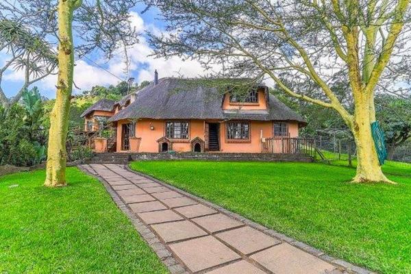 Situated on the 40-acre property sits a beautiful thatch home, a cottage, a licensed pub, a 4x4 track as well as a Training Centre ...