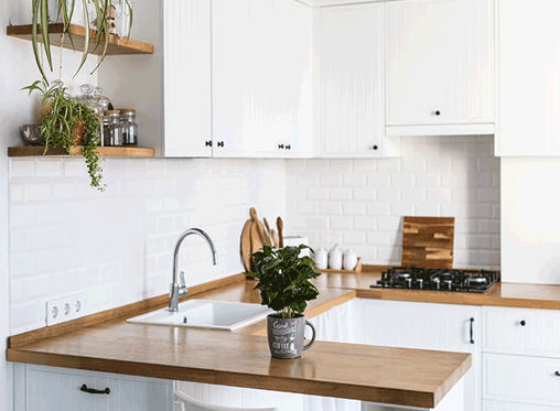 Make the most of a small kitchen space