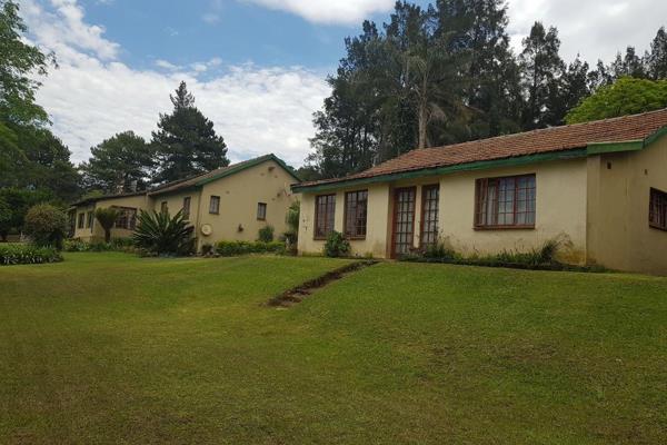 Set on 3.2 Ha of land this established smallholding is just 20 minutes from Pietermaritzburg. 
The main house consists of 4 spacious ...