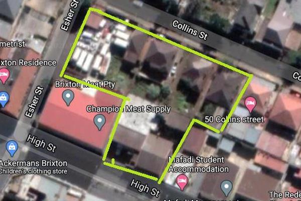 3465m2 of land perfectly situated for a low cost affordable housing or 

student accommodation development

five stands on collins ...