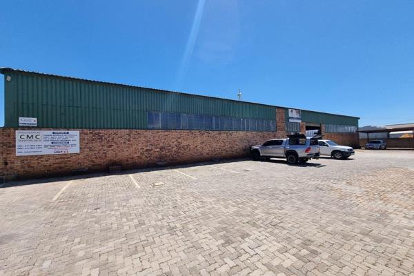 Neat Factory Space to Let in Secure Industrial park in Anderbolt Boksburg. There is 80Amps of 3 Phase power available.  The front yard ...