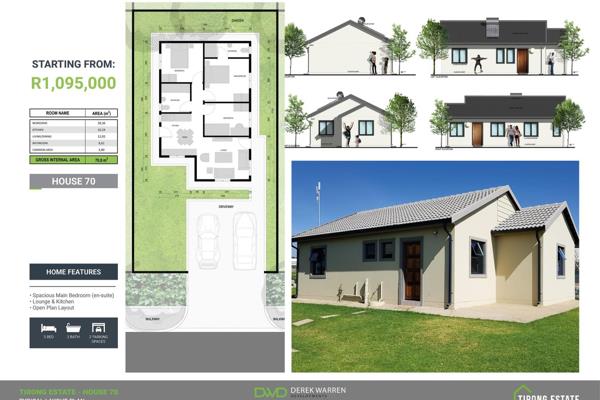 This 80m offers 3 Bedroom, 2 Bathroom, Open Plan Lounge, Dining Room &amp; Kitchen, Own ...