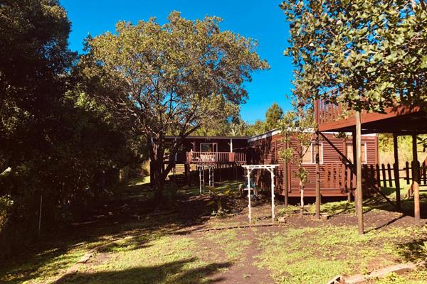 REDUCED BY More than R210K – a True Bargain.

This Spacious property completely fenced off with 2 dwellings, a wooden log home and a ...